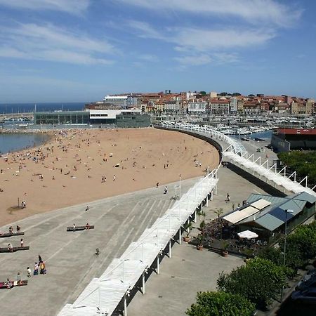 Primera Linea Playa+Parking Gratis Gijon Exterior photo