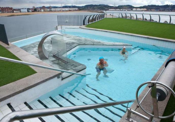 Primera Linea Playa+Parking Gratis Gijon Exterior photo